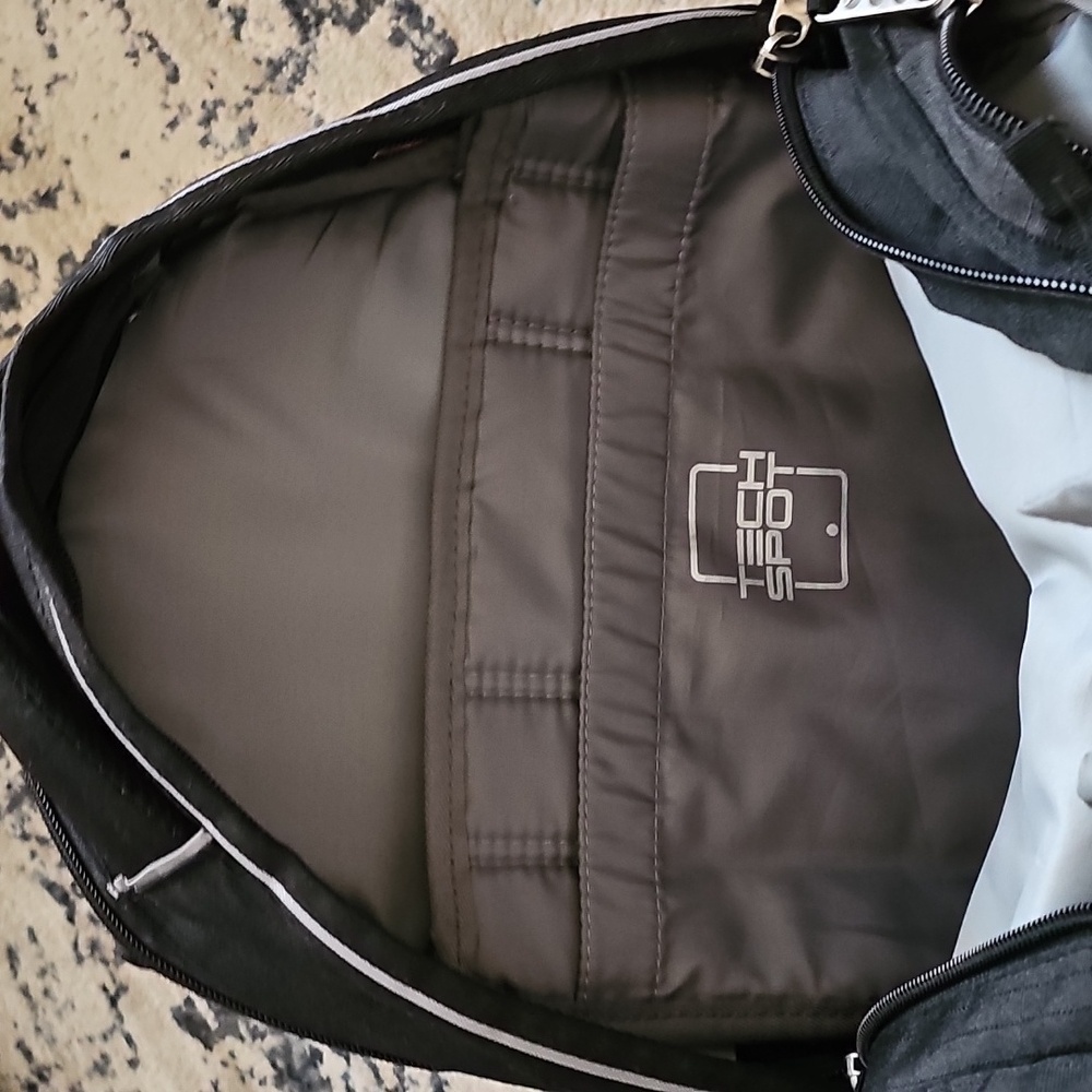 High Sierra Black Waterproof Tech Backpack - image 8